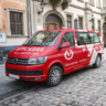 Covering complet d’un véhicule utilitaire pour une entreprise de communication à Amiens.
